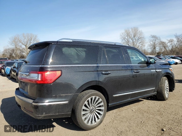 2020 Lincoln Navigator Reserve z VIN 5LMJJ2LT2LEL09441, wystawiony jako Copart lot #50593575 z przebiegiem 59 347 mil mil oraz Szkoda całkowita • Salvage title. Historia ofert i sprzedaży dostępna na DreamBid. Obrazek 3.