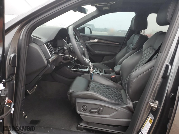 2023 Audi SQ5 Sportback Premium Plus with VIN WA124AFY0P2185529, listed as a Copart auction lot 85858434 with 14,976 mi miles and Salvage Title. Bid and sale history available at carsss.com. Image 7.