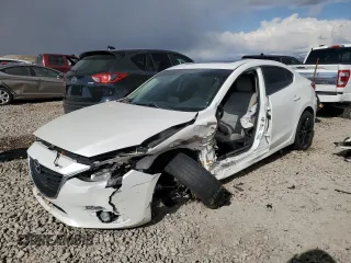 2015 Mazda Mazda3 i Touring with VIN JM1BM1V77F1222644, listed as a Copart auction lot 51863865 with 89,499 mi miles and Salvage Title. Bid and sale history available at carsss.com. Image 1.
