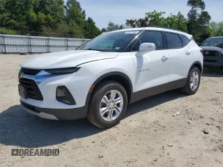 2021 Chevrolet Blazer LT z VIN 3GNKBHRS2MS559318, wystawiony jako Copart lot #57473185 z przebiegiem 65 330 mil mil oraz Szkoda całkowita • Salvage title. Historia ofert i sprzedaży dostępna na DreamBid. Obrazek 1.