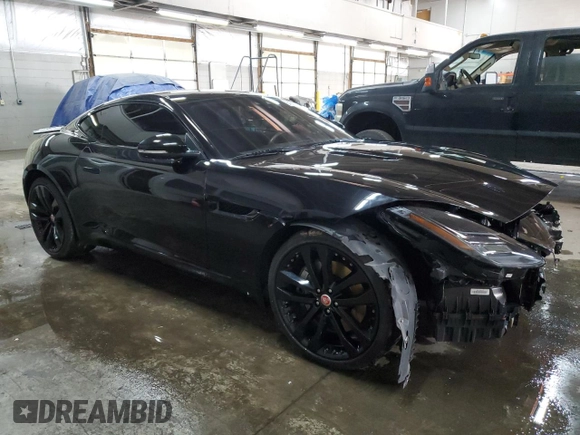 2019 Jaguar F-Type with VIN SAJDD1EV0KCK61549, listed as a Copart auction lot 84663574 with 52,596 mi miles and Non Repairable. Bid and sale history available at DreamBid. Image 4.