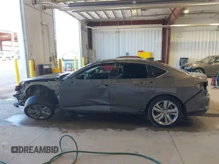 2021 Acura TLX w/Technology Package with VIN 19UUB6F46MA007285, listed as a IAAI auction lot 41517976 with 48,572 mi miles. Bid and sale history available at carsss.com. Image 15.