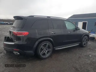 2023 Mercedes-Benz GLS with VIN 4JGFF8GE8PB022119, listed as a Copart auction lot 82286924 with 23,987 mi miles and Salvage Title. Bid and sale history available at carsss.com. Image 3.