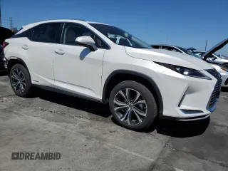 2020 Lexus RX 450h with VIN 2T2HGMDA3LC048722, listed as a Copart auction lot 56066865 with 66,558 mi miles and Salvage title. Bid and sale history available at DreamBid. Image 4.