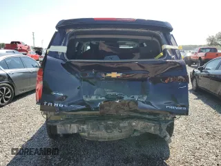 2020 Chevrolet Tahoe Premier with VIN 1GNSKCKC4LR217375, listed as a Copart auction lot 53396524 with 93,035 mi miles and Salvage title. Bid and sale history available at DreamBid. Image 6.
