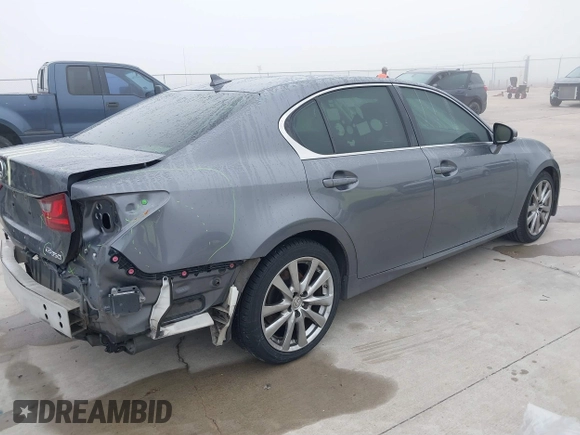 2014 Lexus GS 350 with VIN JTHBE1BL9E5029822, listed as a IAAI auction lot 41683639 with 113,335 mi miles. Bid and sale history available at carsss.com. Image 4.