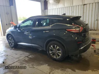 2017 Nissan Murano S z VIN 5N1AZ2MGXHN201590, wystawiony jako Copart lot #57227565 z przebiegiem 60 124 mil mil oraz Szkoda całkowita • Salvage title. Historia ofert i sprzedaży dostępna na DreamBid. Obrazek 2.