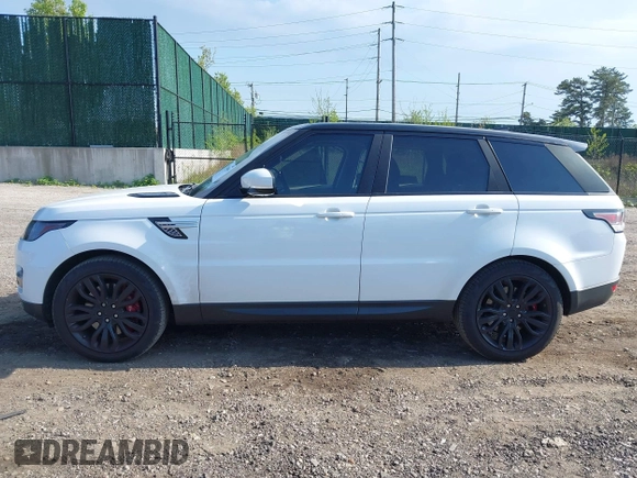 2017 Land Rover Range Rover Sport with VIN SALWR2FE4HA176613, listed as a IAAI auction lot 42134045 with 54,060 mi miles and . Bid and sale history available at DreamBid. Image 14.