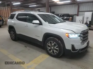 2021 GMC Acadia SLT with VIN 1GKKNMLS0MZ153708, listed as a Copart auction lot 45855815 with 40,131 mi miles and Salvage Title. Bid and sale history available at carsss.com. Image 4.