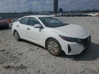 2024 Nissan Sentra S with VIN 3N1AB8BV6RY249706, listed as a Copart auction lot 47398675 with 15,839 mi miles and Salvage Title. Bid and sale history available at DreamBid. Image 4.