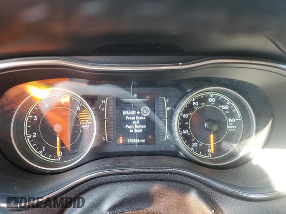 2019 Jeep Cherokee Latitude Plus with VIN 1C4PJLLB3KD187112, listed as a Copart auction lot 52975845 with 176,546 mi miles and Clean Title. Bid and sale history available at carsss.com. Image 9.