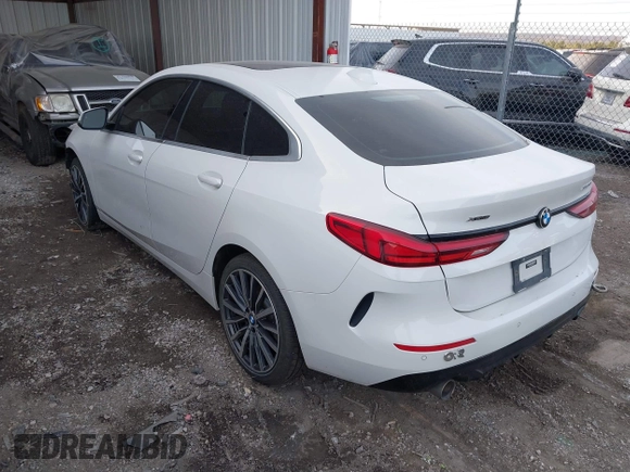 2021 BMW 2 Series 228i xDrive with VIN WBA73AK07M7H56978, listed as a IAAI auction lot 41215710 with 77,965 mi miles and . Bid and sale history available at DreamBid. Image 3.