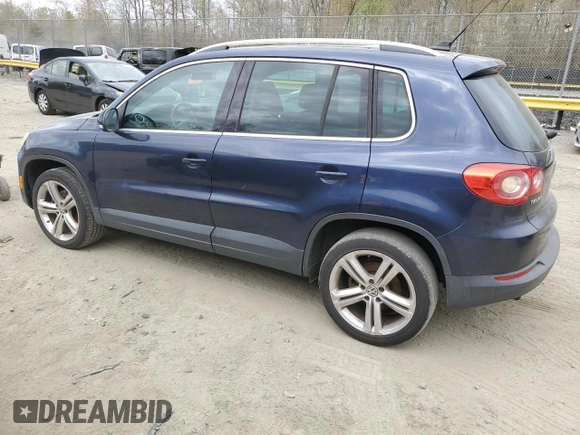 2011 Volkswagen Tiguan SE with VIN WVGBV7AX8BW523969, listed as a Copart auction lot 52463575 with 142,209 mi miles and Clean Title. Bid and sale history available at DreamBid. Image 2.