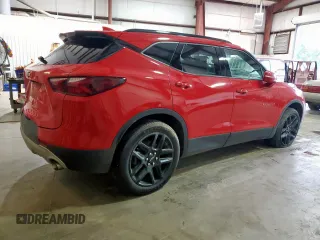 2020 Chevrolet Blazer LT with VIN 3GNKBDR44LS711415, listed as a Copart auction lot 60821265 with Not provided miles and Salvage title. Bid and sale history available at DreamBid. Image 3.