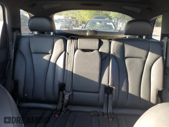 2018 Audi Q7 Premium Plus with VIN WA1LAAF70JD015073, listed as a Copart auction lot 63187185 with 86,353 mi miles and Salvage title. Bid and sale history available at DreamBid. Image 10.