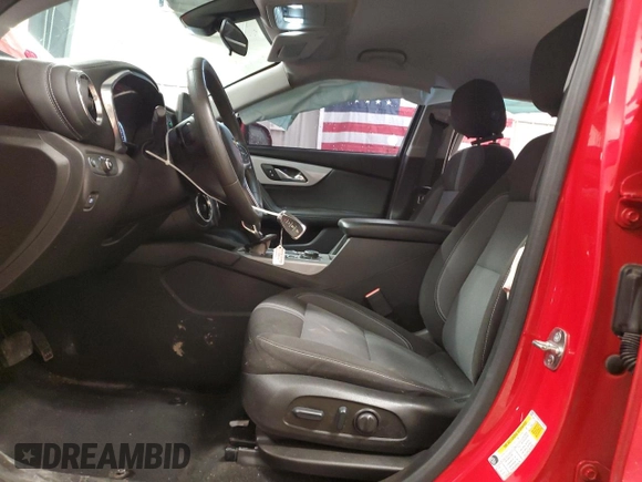 2023 Chevrolet Blazer LT with VIN 3GNKBHR41PS130600, listed as a Copart auction lot 55094785 with 72,155 mi miles and Salvage title. Bid and sale history available at DreamBid. Image 7.
