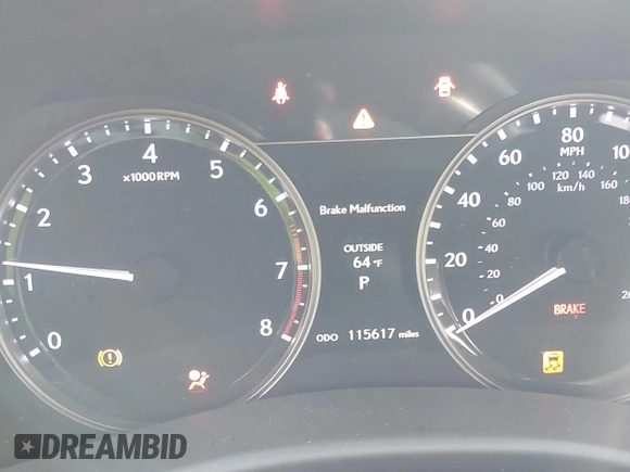 2013 Lexus GS 350 with VIN JTHBE1BL3D5008866, listed as a IAAI auction lot 41598986 with 115,617 mi miles and . Bid and sale history available at carsss.com. Image 7.