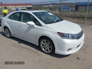 2010 Lexus HS 250h with VIN JTHBB1BAXA2001854, listed as a IAAI auction lot 42031373 with 175,761 mi miles. Bid and sale history available at carsss.com. Image 1.