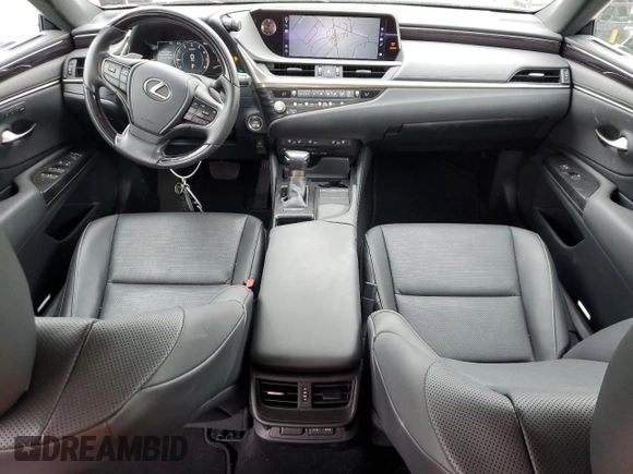 2021 Lexus ES with VIN 58ADZ1B13MU089293, listed as a Copart auction lot 53863435 with 15,351 mi miles and Salvage Title. Bid and sale history available at carsss.com. Image 8.