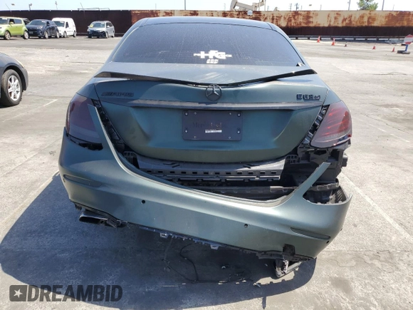 2019 Mercedes-Benz E 63 S AMG with VIN WDDZF8KB9KA505380, listed as a Copart auction lot 54086384 with Not Provided miles and Salvage Title. Bid and sale history available at DreamBid. Image 6.