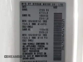 2021 Nissan NV200 S z VIN 3N6CM0KN6MK690259, wystawiony jako Copart lot #48828735 z przebiegiem 60 201 mil mil oraz Szkoda całkowita • Salvage title. Historia ofert i sprzedaży dostępna na DreamBid. Obrazek 13.