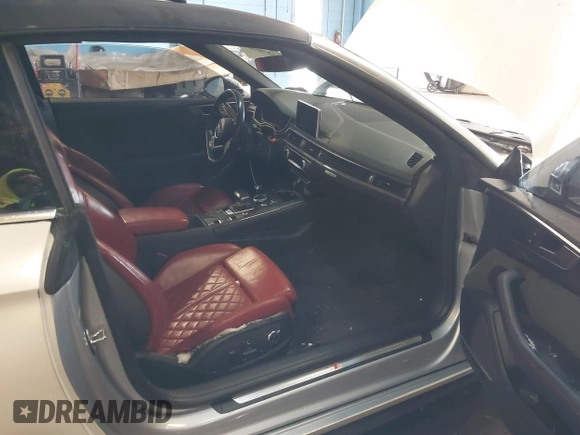 2018 Audi S5 Prestige z VIN WAU24GF55JN013434, wystawiony jako IAAI lot #41570467 z przebiegiem Nie podano mil oraz . Historia ofert i sprzedaży dostępna na DreamBid. Obrazek 5.