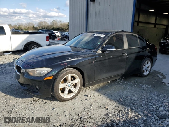 2013 BMW 3 Series 320i with VIN WBA3B1C52DF461964, listed as a Copart auction lot 47527375 with 131,786 mi miles and Salvage Title. Bid and sale history available at carsss.com. Image 1.