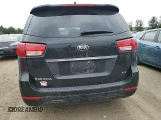 2016 Kia Sedona LX with VIN KNDMB5C18G6125722, listed as a Copart auction lot 54072915 with 129,751 mi miles and Clean Title. Bid and sale history available at carsss.com. Image 6.