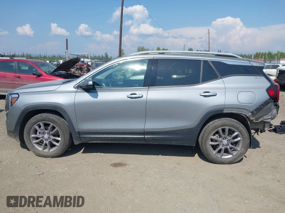 2023 GMC Terrain SLT with VIN 3GKALVEG0PL261449, listed as a IAAI auction lot 42549875 with 27,277 mi miles and . Bid and sale history available at DreamBid. Image 15.