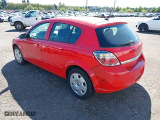 2008 Saturn Astra XE with VIN W08AR671685135583, listed as a IAAI auction lot 42086159 with 109,537 mi miles. Bid and sale history available at carsss.com. Image 3.