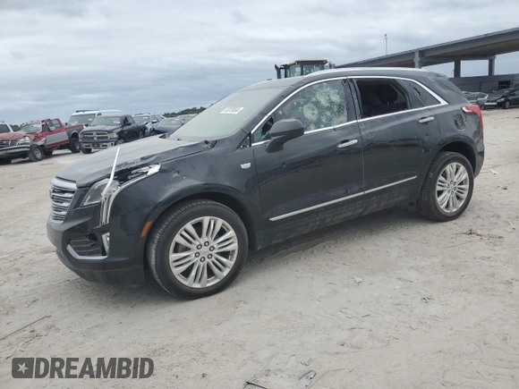 2018 Cadillac XT5 Premium Luxury FWD z VIN 1GYKNERS6JZ139813, wystawiony jako Copart lot #78760374 z przebiegiem 96 567 mil mil oraz Nie do naprawy. Historia ofert i sprzedaży dostępna na DreamBid. Obrazek 1.