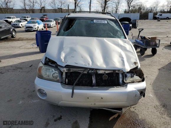 2004 Toyota Highlander with VIN JTEEP21A840064681, listed as a Copart auction lot 49852015 with 203,189 mi miles and Salvage Title. Bid and sale history available at carsss.com. Image 5.