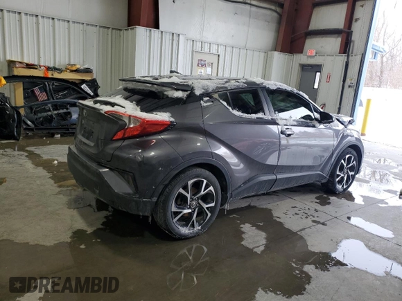 2018 Toyota C-HR XLE with VIN JTNKHMBX3J1007079, listed as a Copart auction lot 45449385 with 126,959 mi miles and Salvage Title. Bid and sale history available at carsss.com. Image 3.