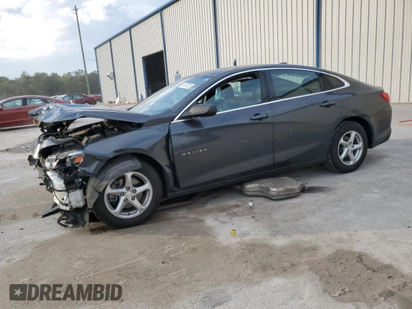 2017 Chevrolet Malibu LS with VIN 1G1ZB5ST7HF228388, listed as a Copart auction lot 41475125 with 71,605 mi miles and Salvage Title. Bid and sale history available at DreamBid. Image 1.