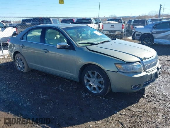 2008 Lincoln MKZ with VIN 3LNHM28T18R645104, listed as a IAAI auction lot 41637301 with 190,388 mi miles. Bid and sale history available at carsss.com. Image 1.