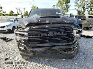 2024 Ram 2500 Laramie with VIN 3C6UR5FL7RG203778, listed as a Copart auction lot 58271405 with 32,057 mi miles and Salvage title. Bid and sale history available at DreamBid. Image 5.