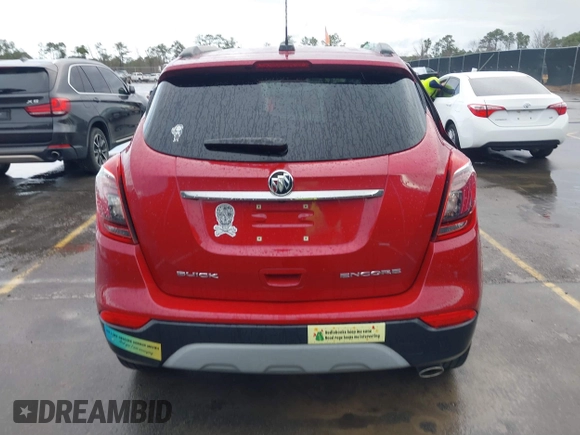 2018 Buick Encore Preferred with VIN KL4CJASB7JB701262, listed as a IAAI auction lot 41717933 with 55,321 mi miles. Bid and sale history available at carsss.com. Image 16.