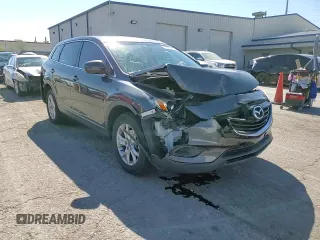 2015 Mazda CX-9 Sport with VIN JM3TB2BV7F0469064, listed as a Copart auction lot 74280004 with 140,270 mi miles and Salvage title. Bid and sale history available at DreamBid. Image 12.