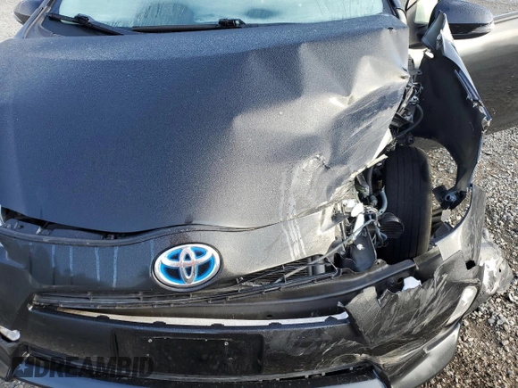 2013 Toyota Prius One with VIN JTDKDTB37D1040114, listed as a Copart auction lot 71532864 with 91,728 mi miles and Salvage Title. Bid and sale history available at carsss.com. Image 13.
