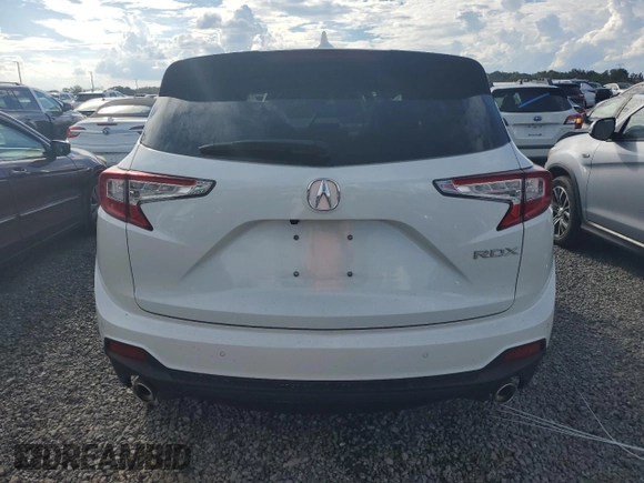 2021 Acura RDX w/Technology Package with VIN 5J8TC1H52ML001103, listed as a Copart auction lot 73823324 with Not Provided miles and Salvage Title. Bid and sale history available at carsss.com. Image 6.