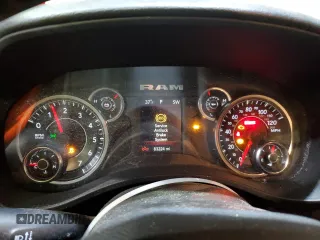 2021 Ram 1500 Big Horn with VIN 1C6SRFBT1MN592064, listed as a Copart auction lot 44247185 with 83,224 mi miles and Salvage Title. Bid and sale history available at carsss.com. Image 9.