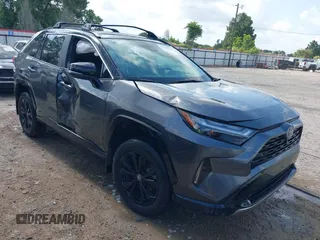 2024 Toyota RAV4 Hybrid XSE with VIN 4T3E6RFV5RU154028, listed as a IAAI auction lot 42471009 with 22,368 mi miles and . Bid and sale history available at DreamBid. Image 1.