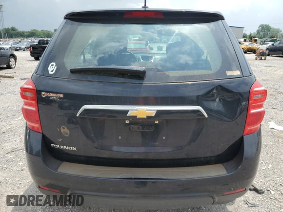 2017 Chevrolet Equinox LS z VIN 2GNALBEK1H1579847, wystawiony jako Copart lot #57175295 z przebiegiem 170 905 mil mil oraz Szkoda całkowita • Salvage title. Historia ofert i sprzedaży dostępna na DreamBid. Obrazek 6.