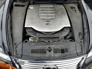 2013 Lexus LS 460 L with VIN JTHDL5EF5D5005883, listed as a Copart auction lot 74558384 with 242,906 mi miles and Salvage title. Bid and sale history available at DreamBid. Image 12.
