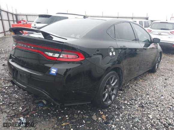 2016 Dodge Dart SE with VIN 1C3CDFAA5GD661428, listed as a IAAI auction lot 41958751 with 86,641 mi miles. Bid and sale history available at carsss.com. Image 4.