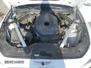 2019 Genesis G70 2.0T Sport with VIN KMTG24LA5KU027258, listed as a Copart auction lot 88981855 with 41,826 mi miles and Salvage Title. Bid and sale history available at carsss.com. Image 11.