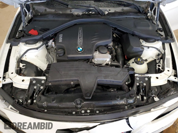 2015 BMW 3 Series 328i with VIN WBA3A5C58FF607345, listed as a Copart auction lot 58161395 with 33,011 mi miles and Salvage title. Bid and sale history available at DreamBid. Image 11.