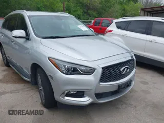 2017 Infiniti QX60 with VIN 5N1DL0MN7HC544211, listed as a IAAI auction lot 41947855 with 128,698 mi miles. Bid and sale history available at carsss.com. Image 1.
