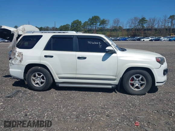 2016 Toyota 4Runner Limited with VIN JTEBU5JR9G5299522, listed as a IAAI auction lot 39205962 with 106,972 mi miles and . Bid and sale history available at DreamBid. Image 13.
