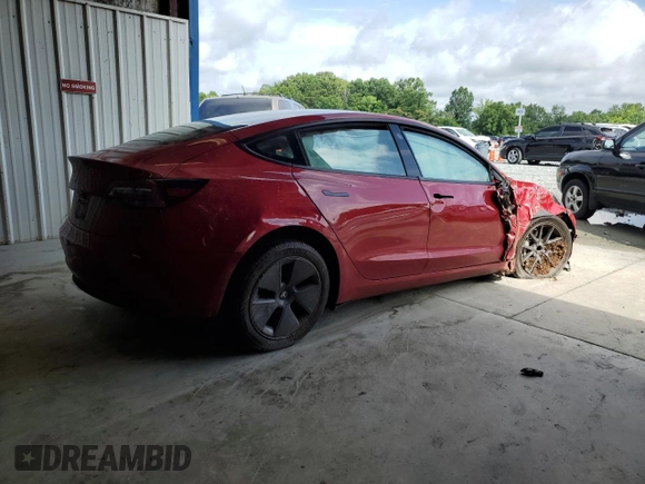 2023 Tesla Model 3 z VIN 5YJ3E1EA6PF458210, wystawiony jako Copart lot #60889235 z przebiegiem Nie podano mil oraz Szkoda całkowita • Salvage title. Historia ofert i sprzedaży dostępna na DreamBid. Obrazek 3.
